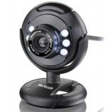 Webcam Multilaser WC045 16Megapixel C/Microfone + LED Noturn