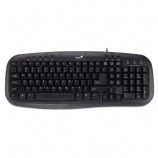 Teclado Multimidia USB Genius KB-M200 Preto